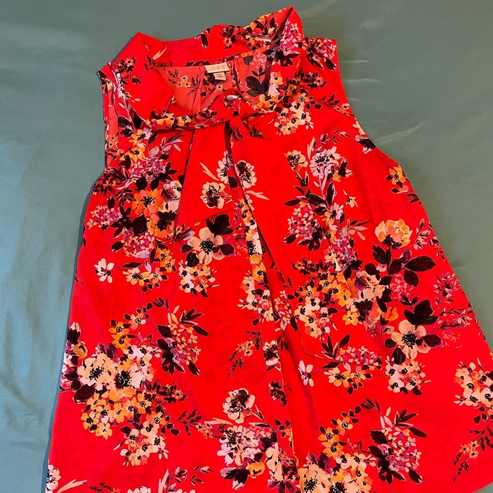 Vibrant Floral Top